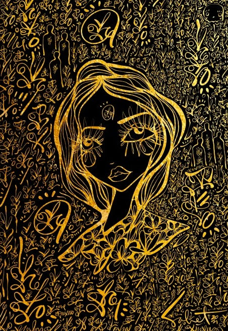 Lovescript Brilliance 2021 Sabet Canvas Print