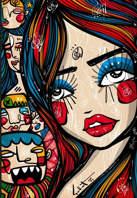 Nifty Hustle 2022 Sabet Canvas Print