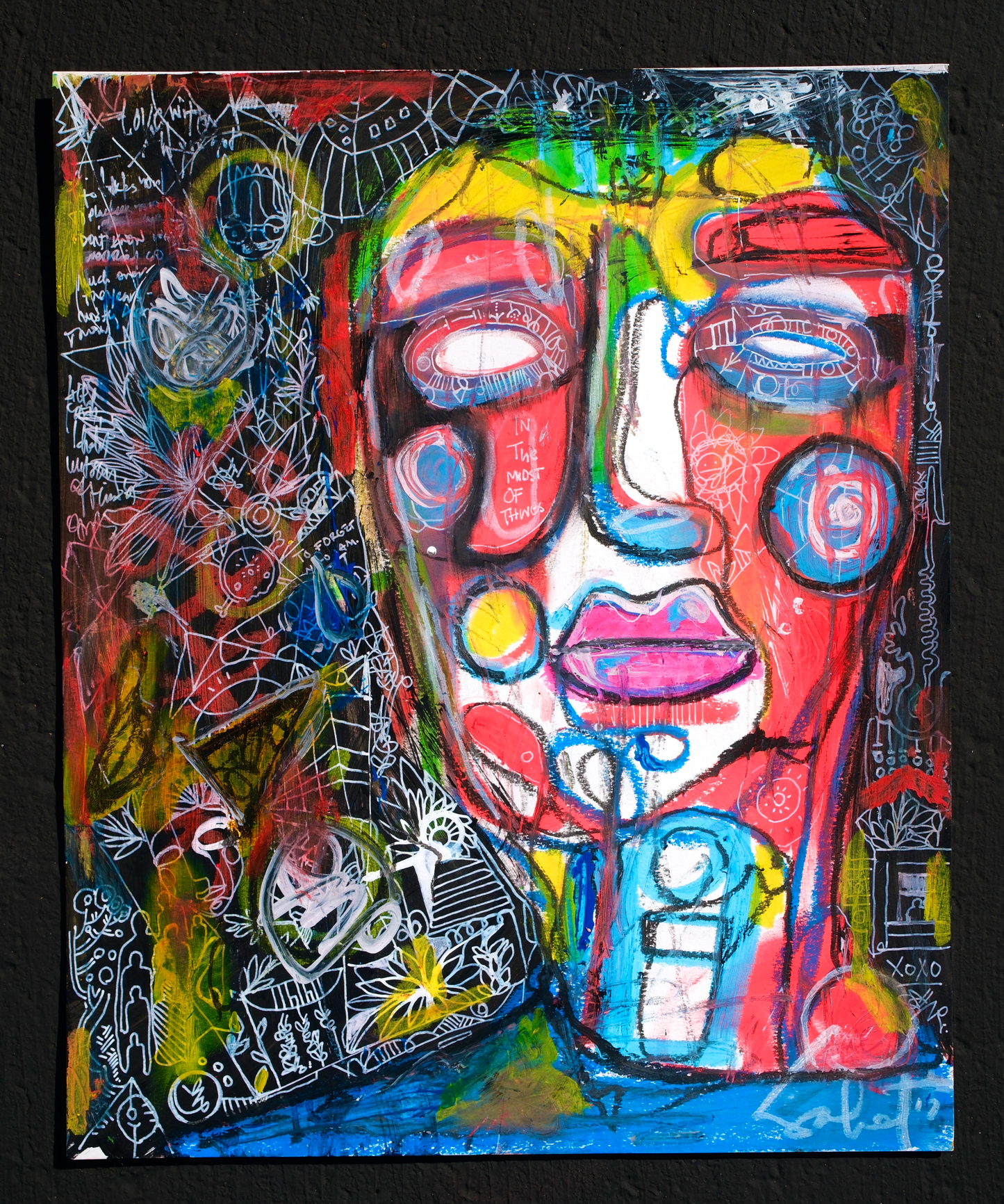 Story of Things 2025 Sabet 15" x 18" Original on Paper