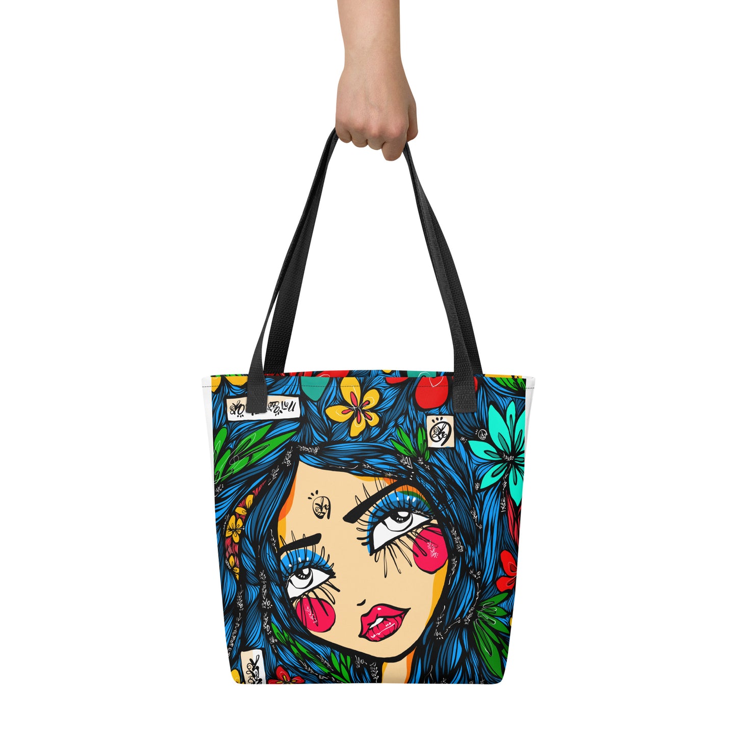 Wild Orchid by Sabet Large Tote