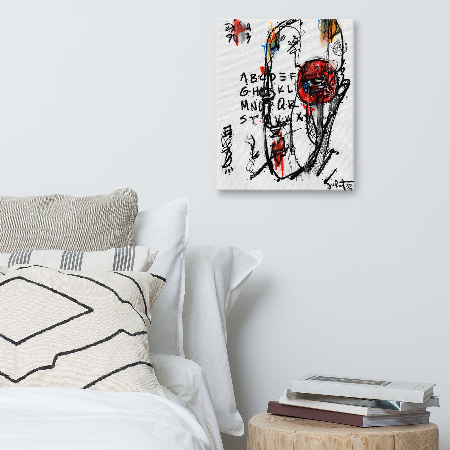 Nicotine Sabet Canvas Print