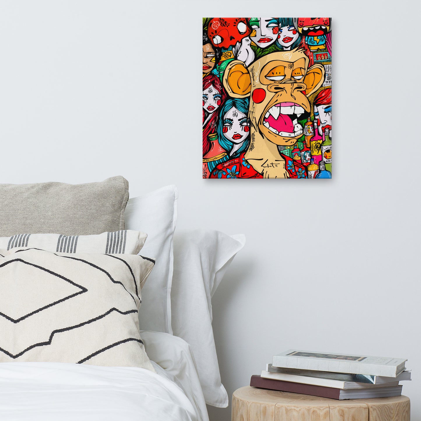 Ape Energy 2021 Sabet x Bayc Canvas Print