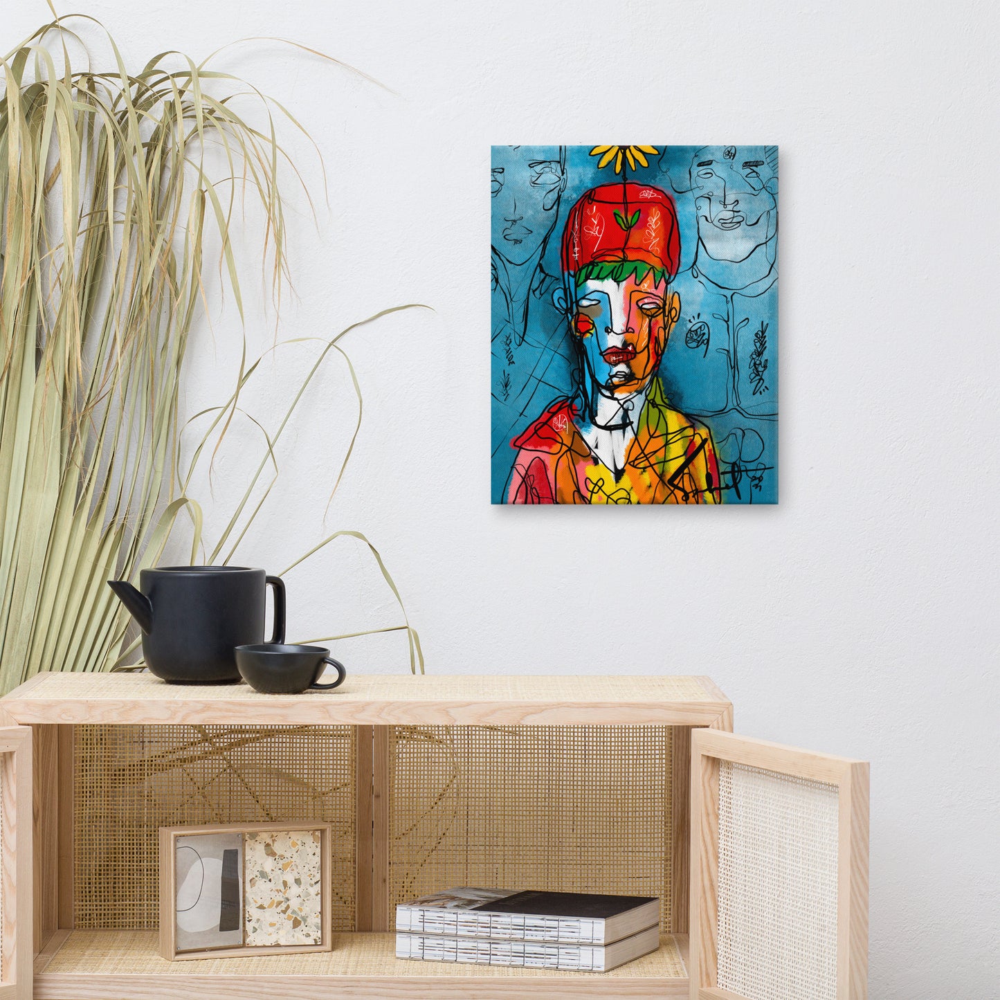Van Gogh Dreaming 2021 Sabet Canvas Print