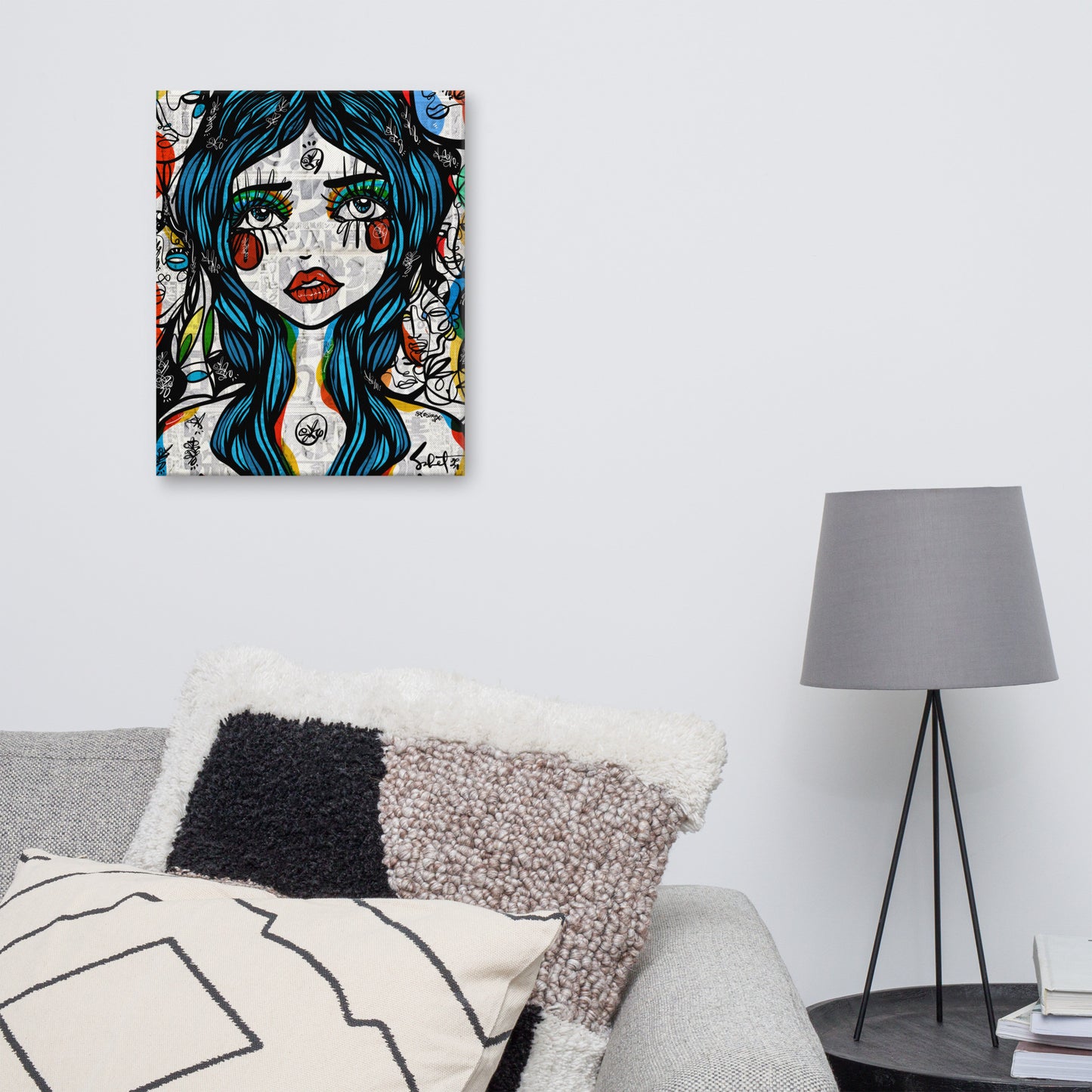 Soft Heart 2021 Sabet Canvas Print