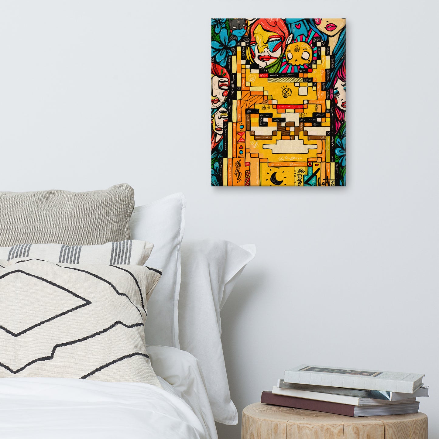 Bird On The Moon 2022 Sabet Canvas Print