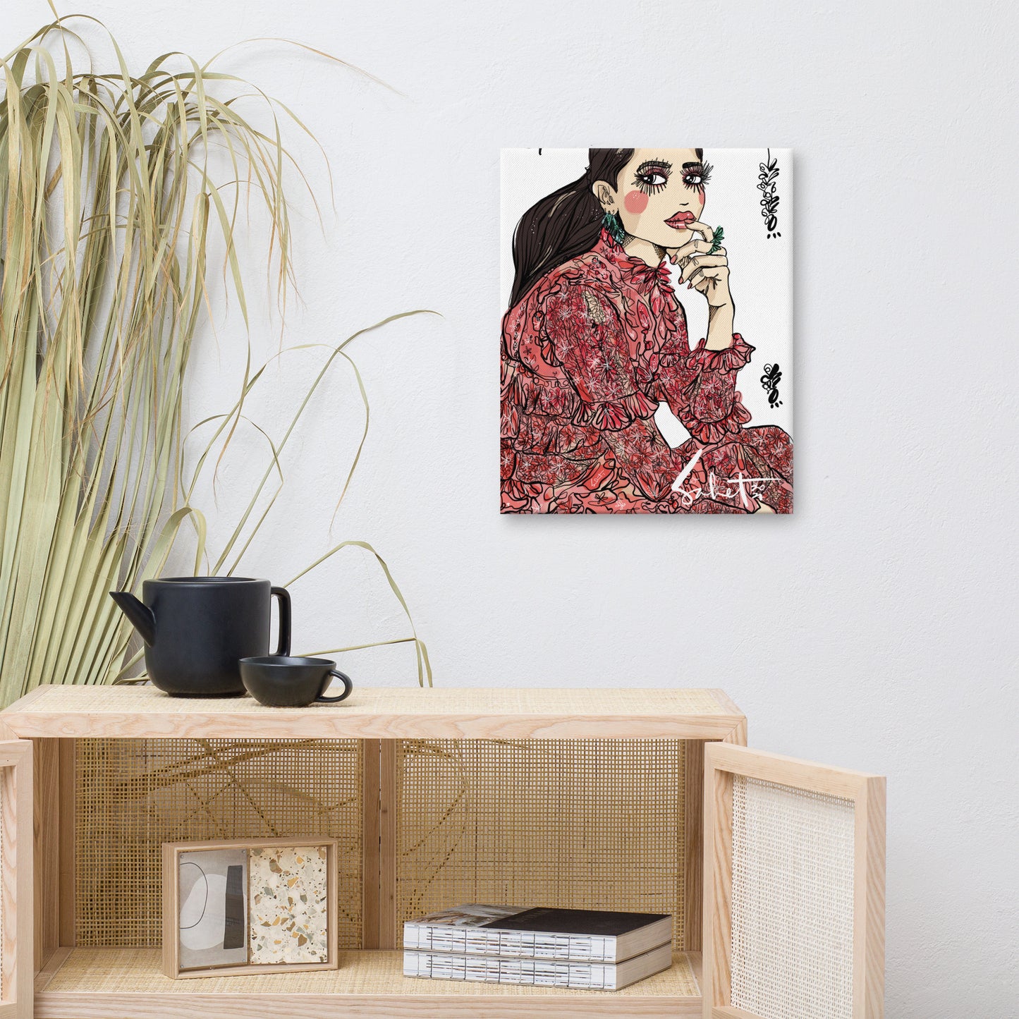 Beautiful Flower 2022 Sabet Canvas Print