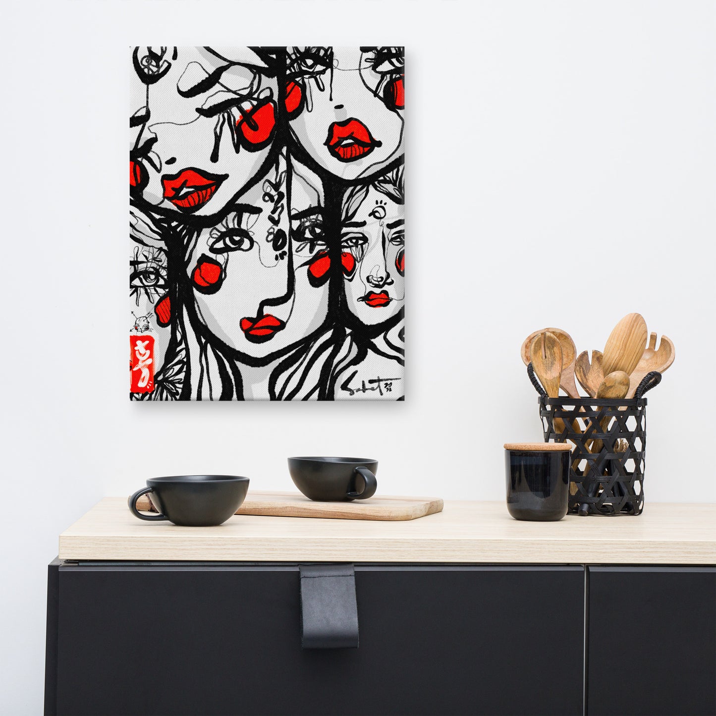 Karina 2022 Sabet Canvas Print