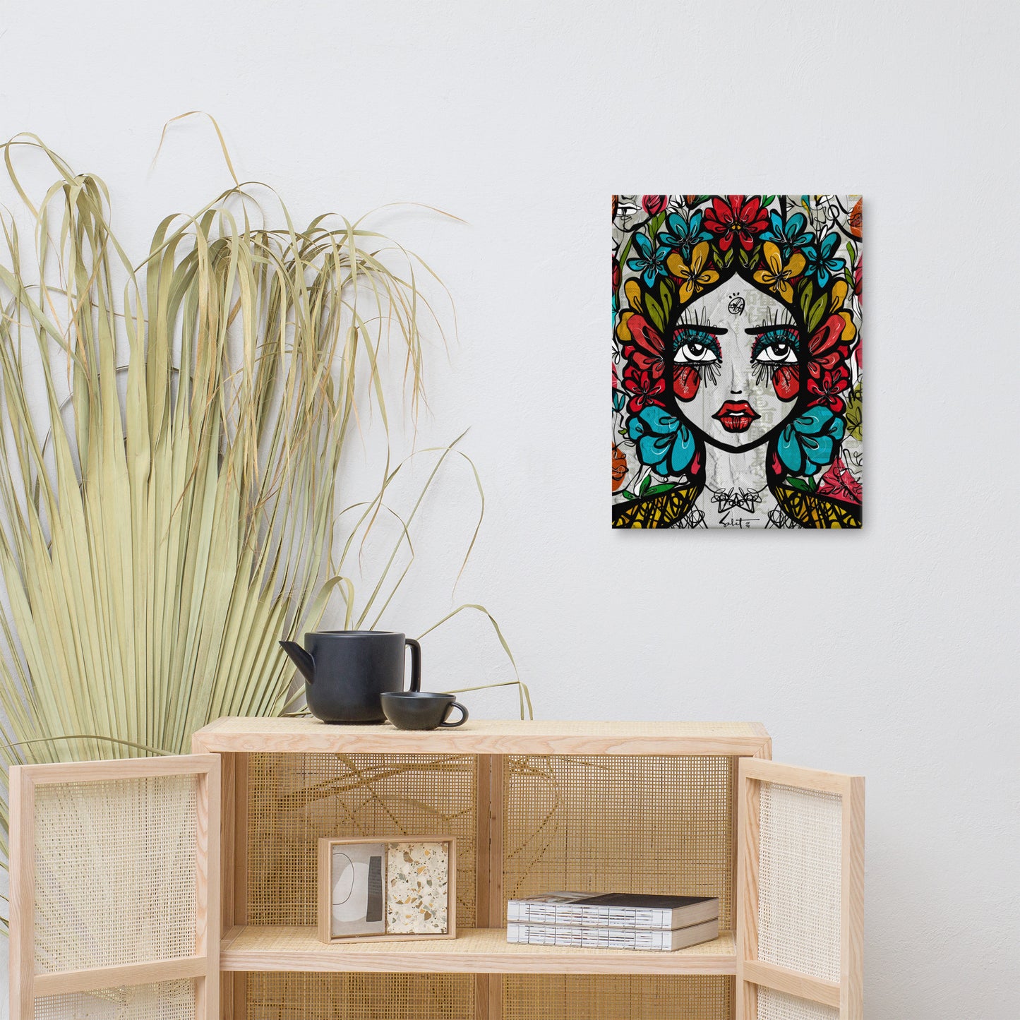 Kiku Love 2021 Sabet Canvas Print