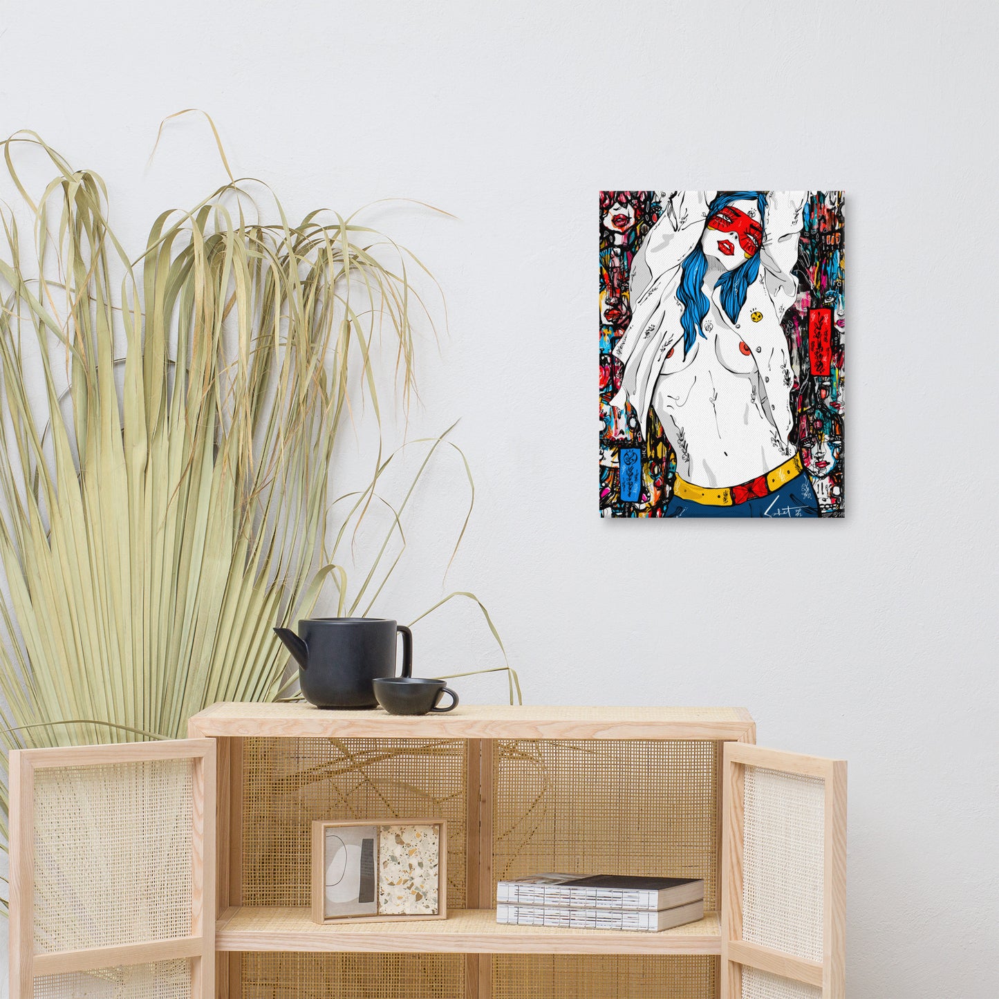 Lucky AF 2022 Sabet Canvas Print