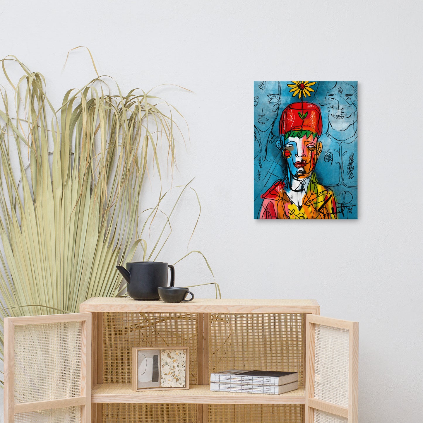 Van Gogh Dreaming 2021 Sabet Canvas Print