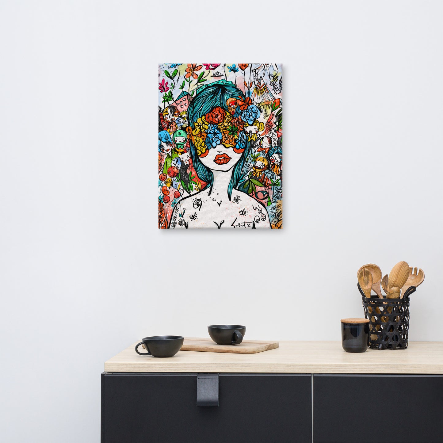 Summer Time Blues 2021 Sabet Canvas Print