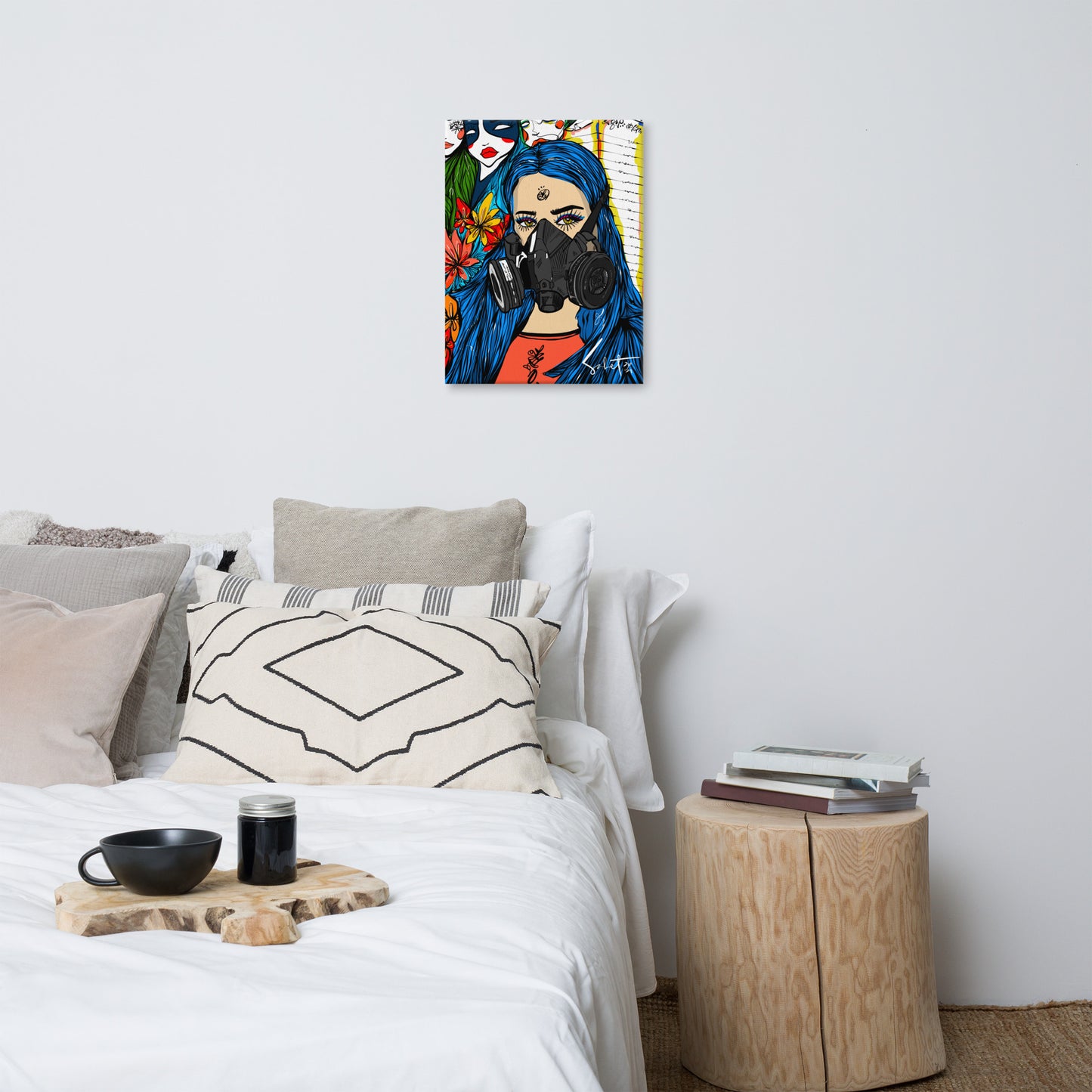 Beautiful Toxin III 2021 Sabet Canvas Print