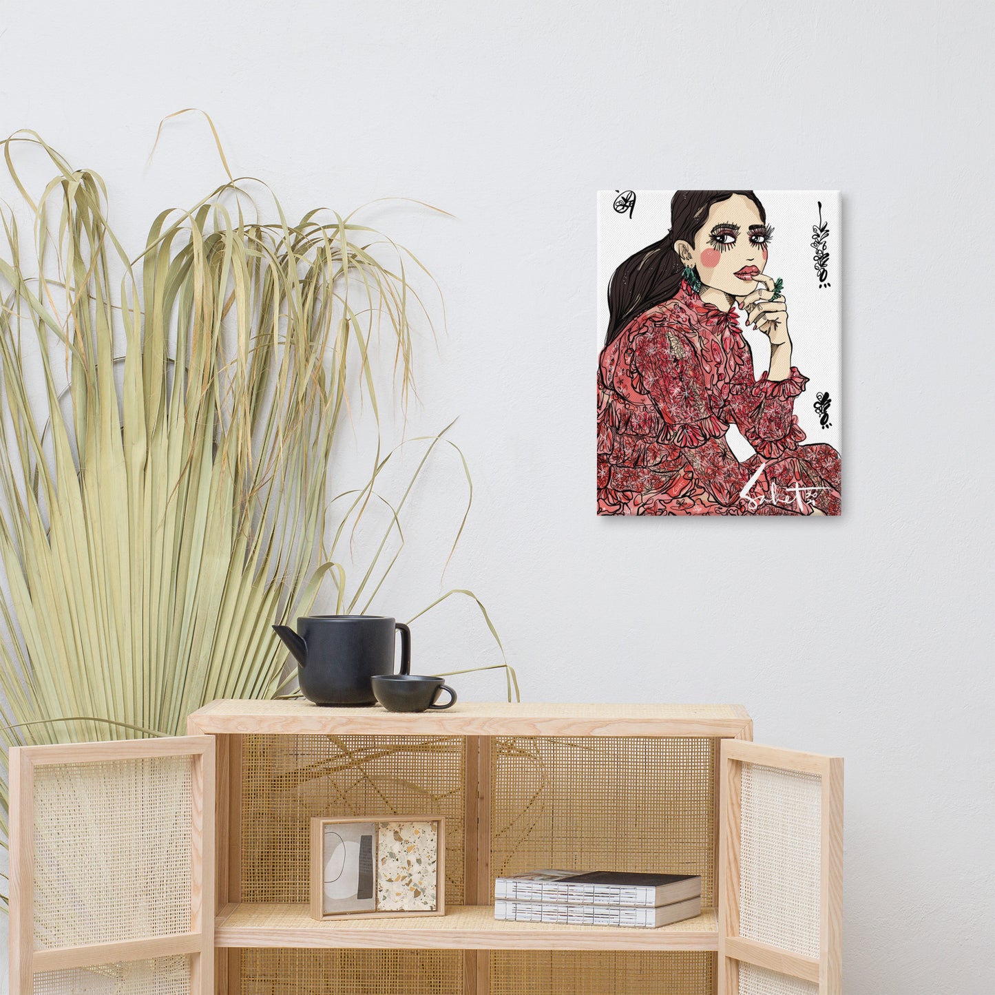 Beautiful Flower 2022 Sabet Canvas Print