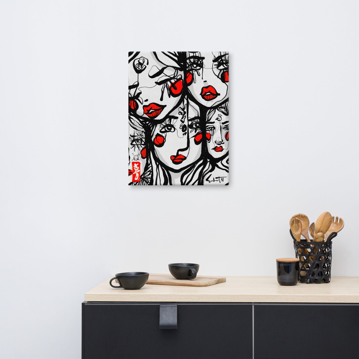 Karina 2022 Sabet Canvas Print