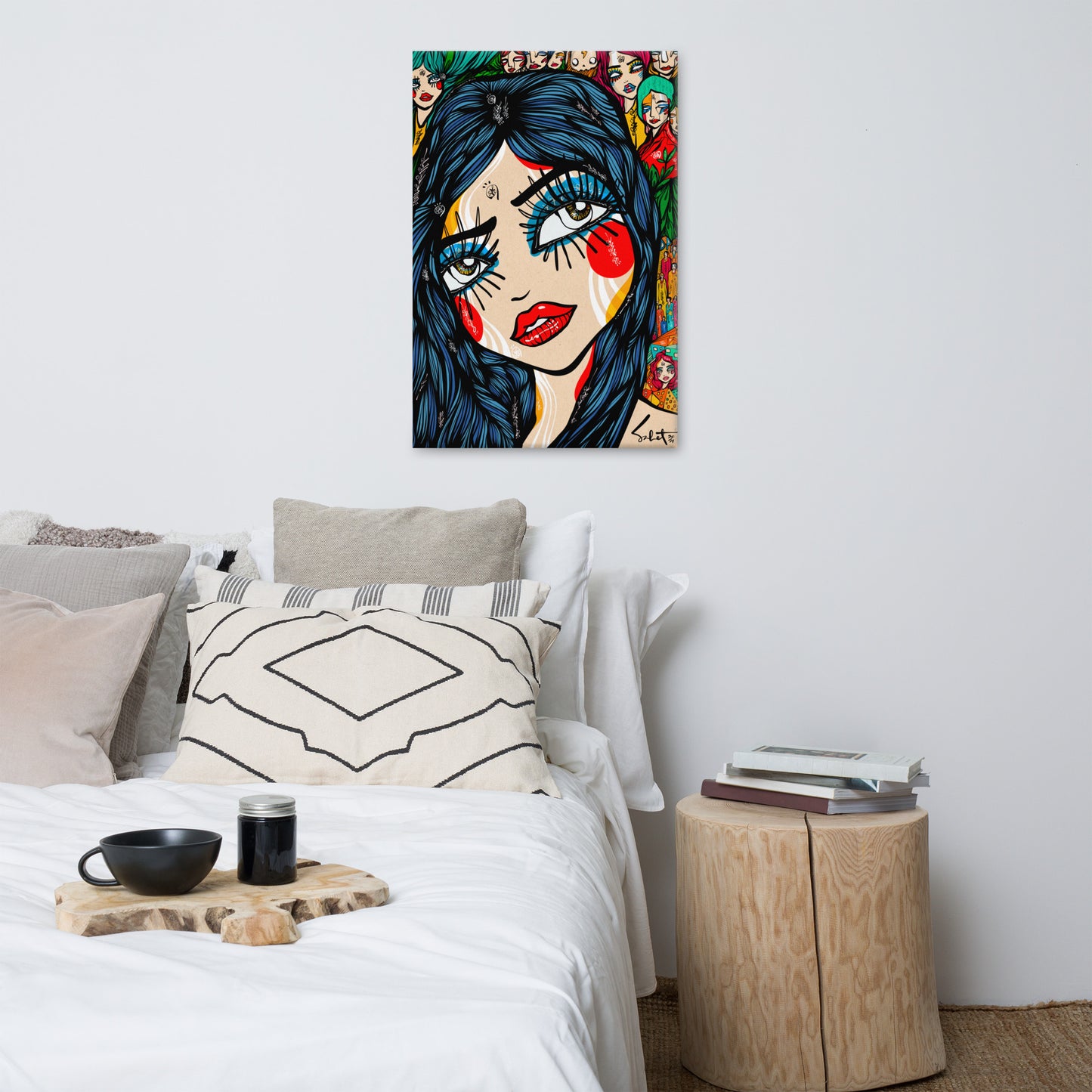 Mystic Heart 2021 Sabet Canvas Print