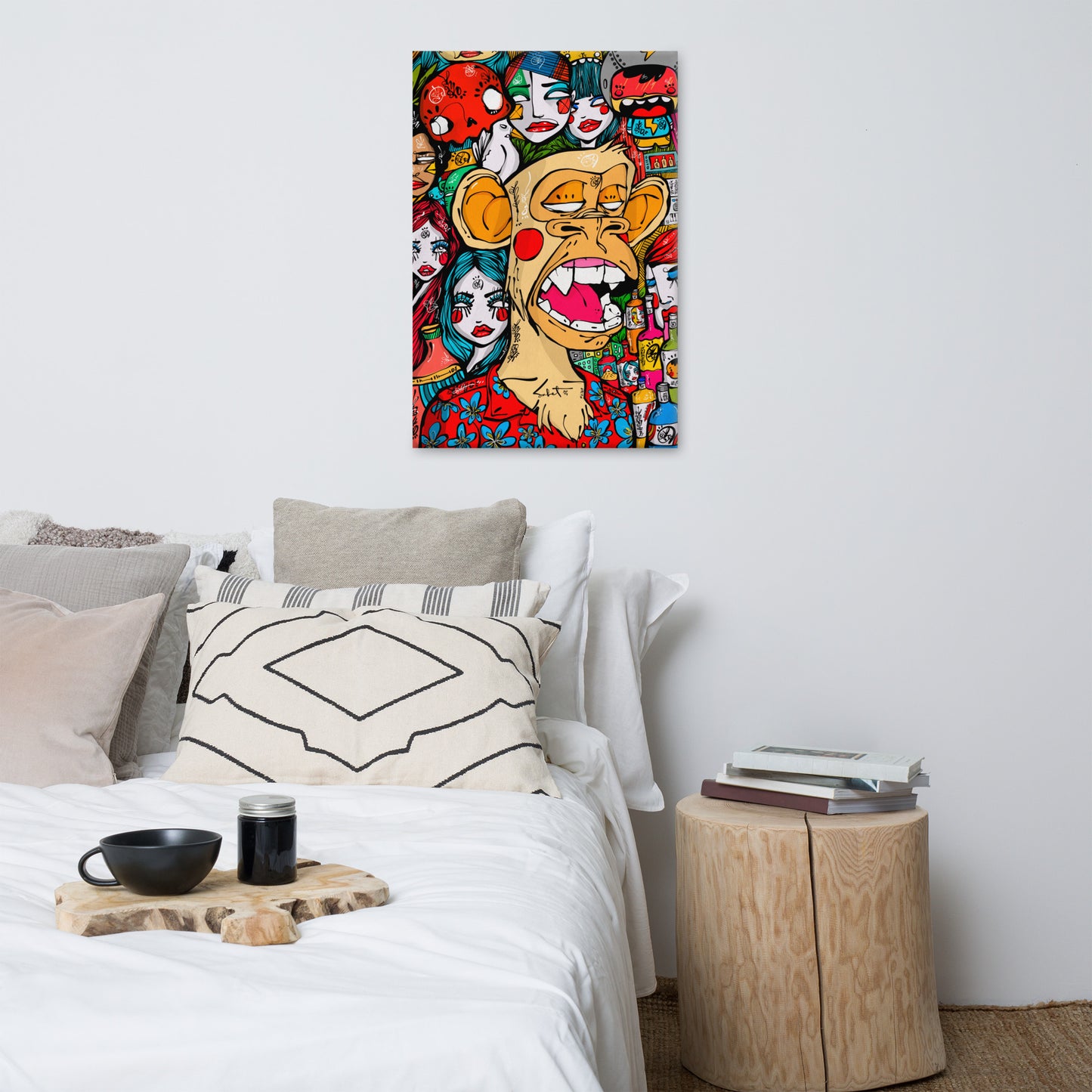 Ape Energy 2021 Sabet x Bayc Canvas Print