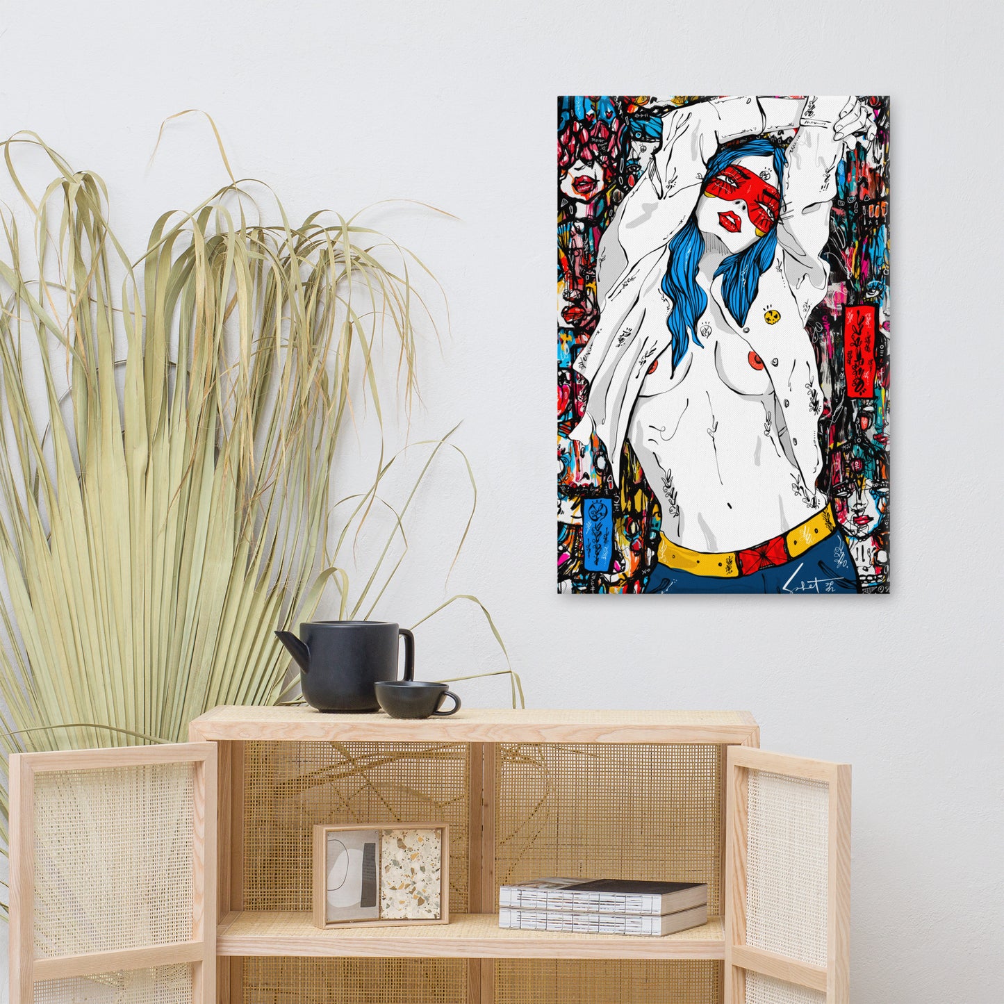 Lucky AF 2022 Sabet Canvas Print