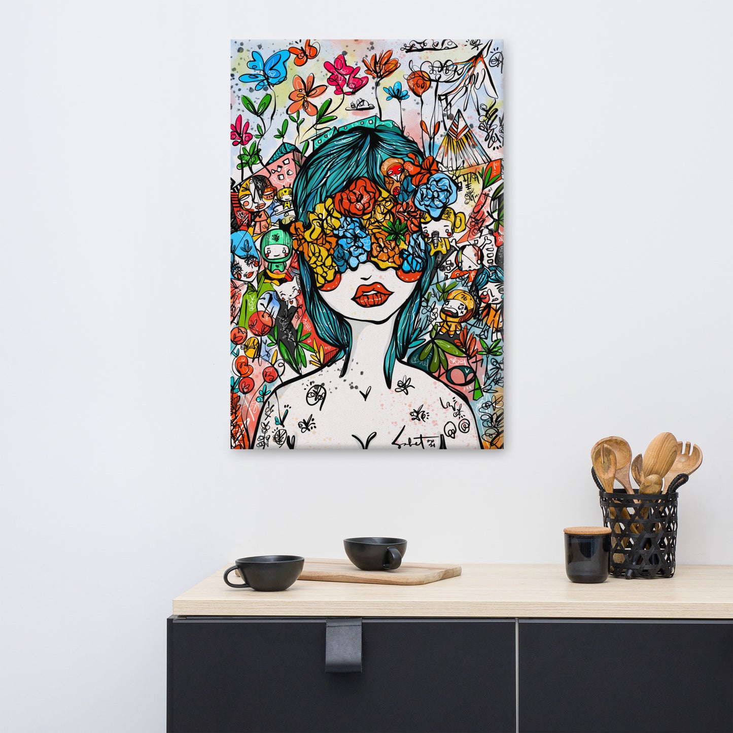 Summer Time Blues 2021 Sabet Canvas Print