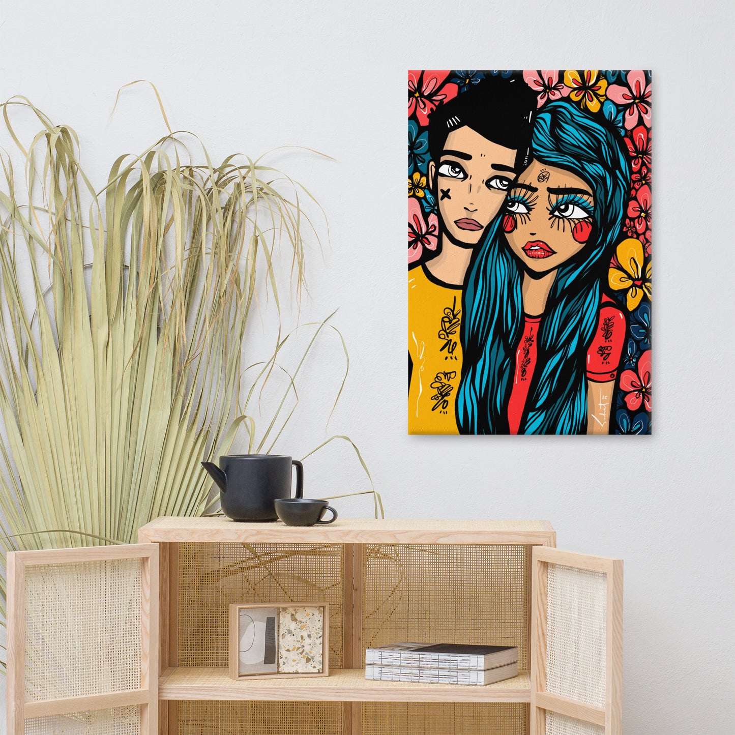 Love Manifested 2021 Sabet Canvas Print