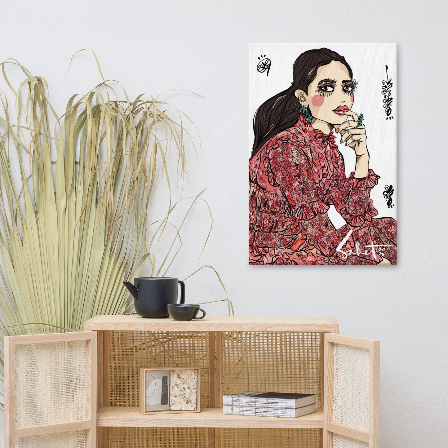 Beautiful Flower 2022 Sabet Canvas Print