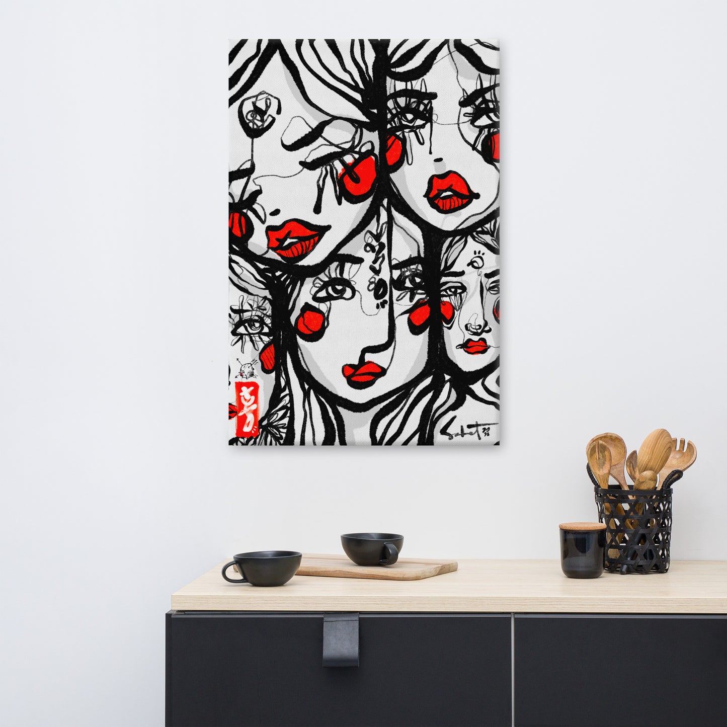 Karina 2022 Sabet Canvas Print
