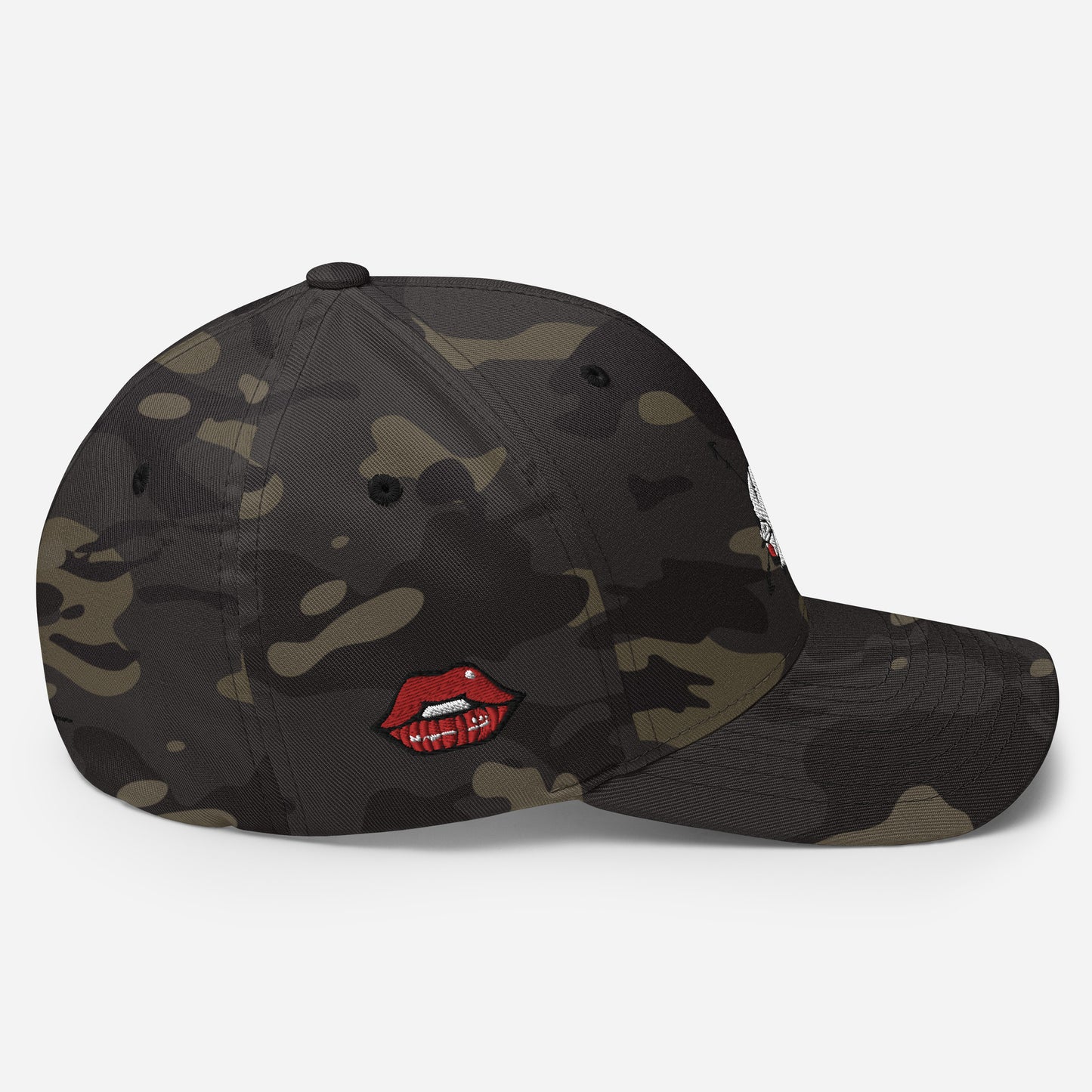 Sabet Skull Flex-Fit Structured Twill Cap