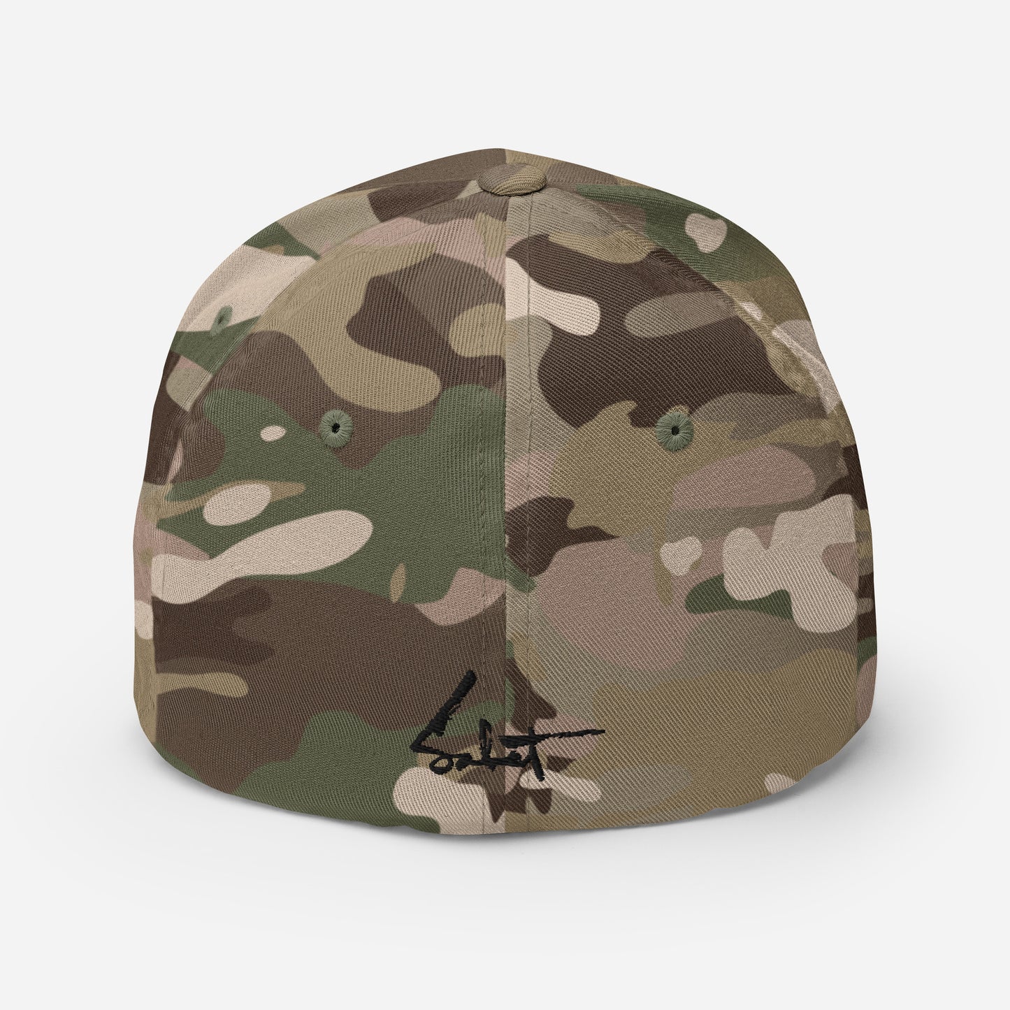 Sabet Skull Flex-Fit Structured Twill Cap