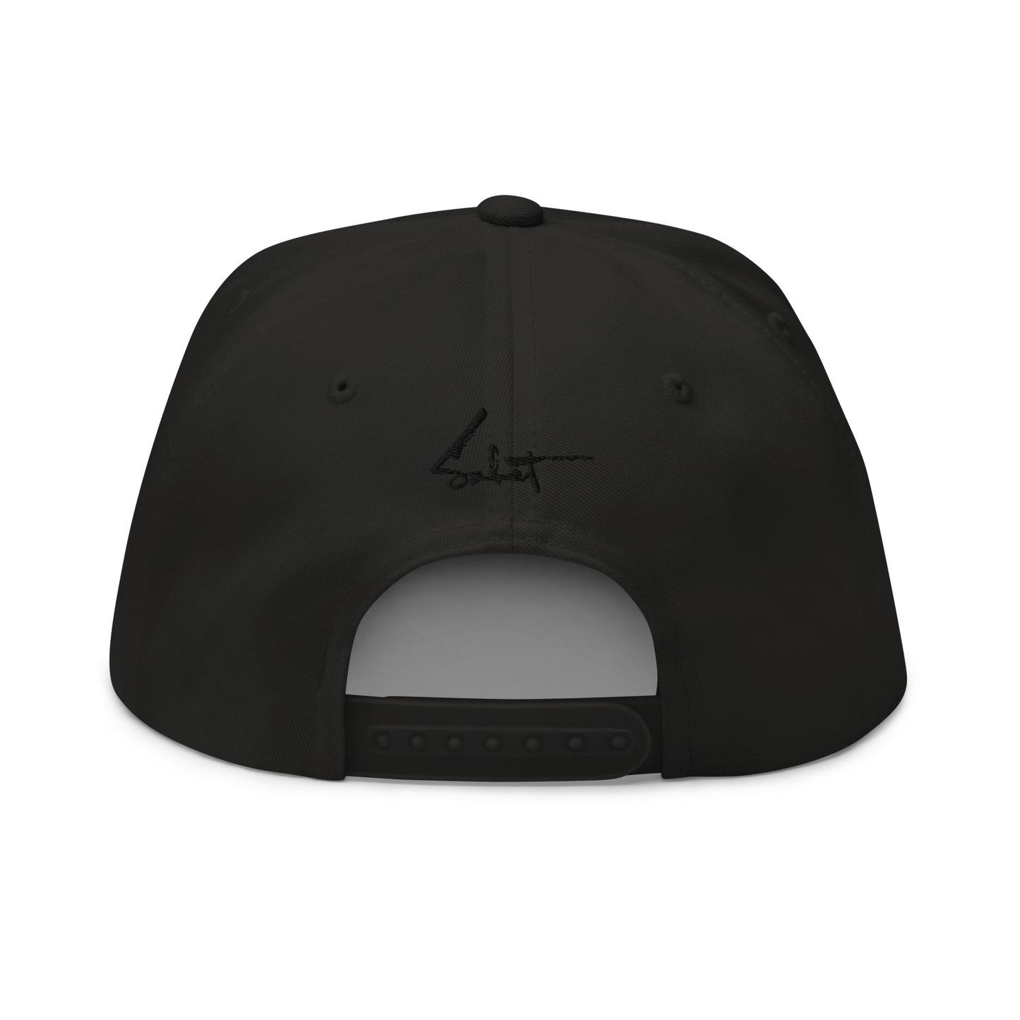 Sabet Skull 5-Panel Flat Bill Snap-Back Cap
