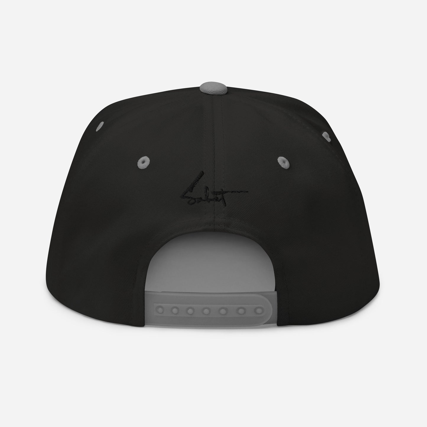 Sabet Skull 5-Panel Flat Bill Snap-Back Cap