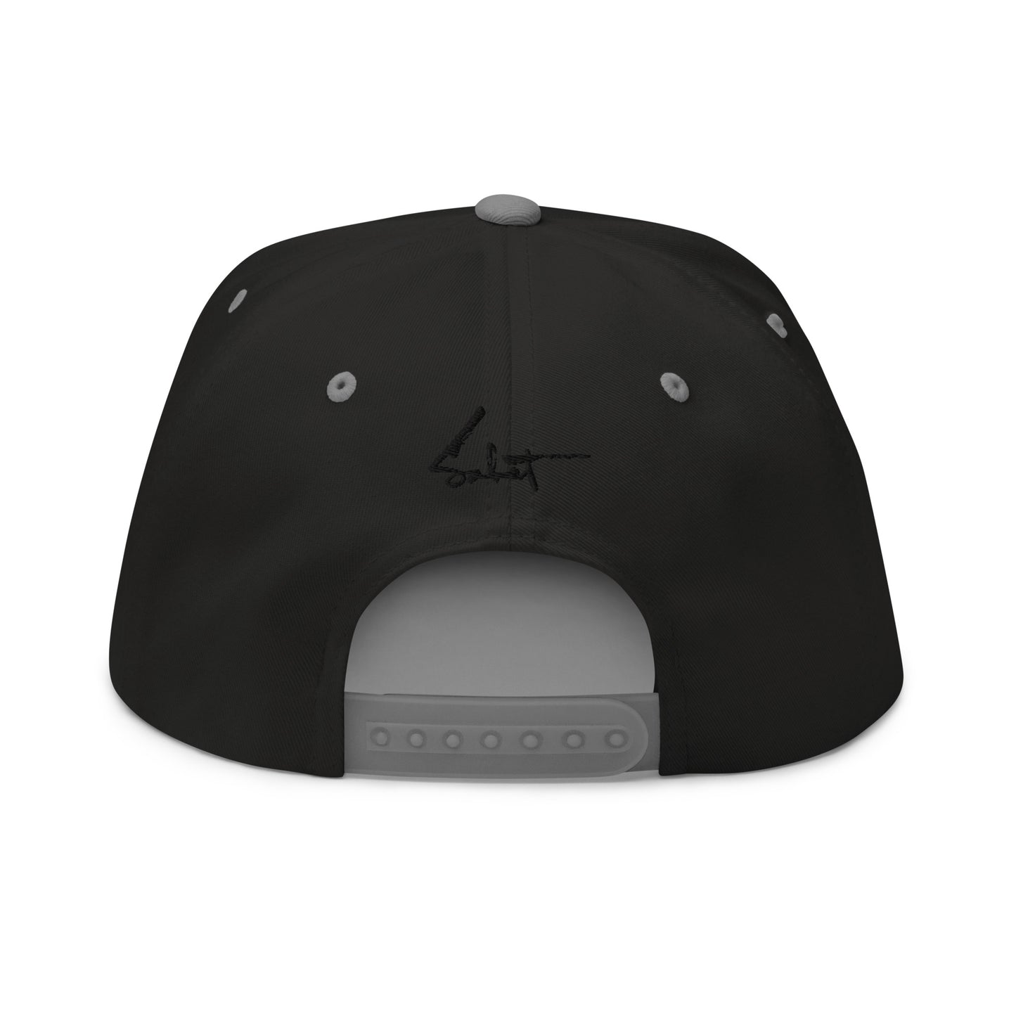 Sabet Skull 5-Panel Flat Bill Snap-Back Cap