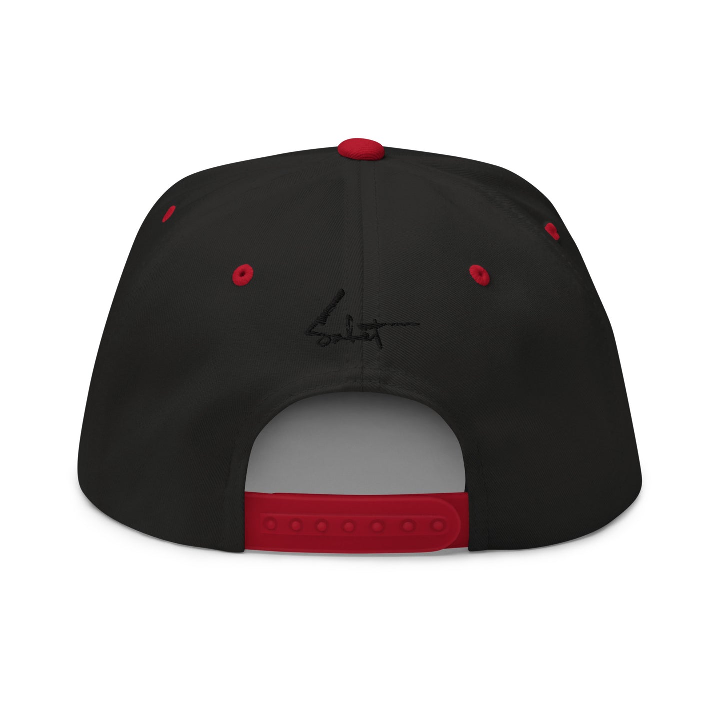 Sabet Skull 5-Panel Flat Bill Snap-Back Cap