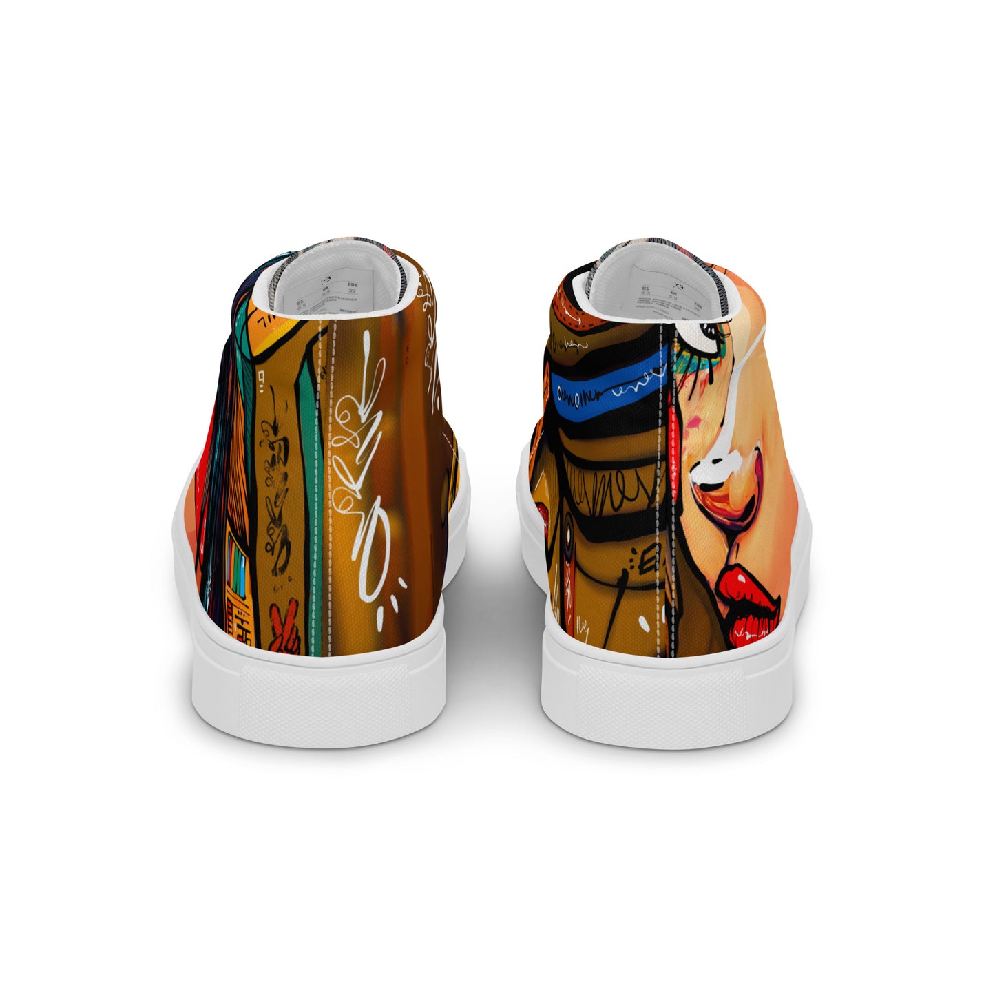 Stardust by Sabet Women’s high top canvas shoes