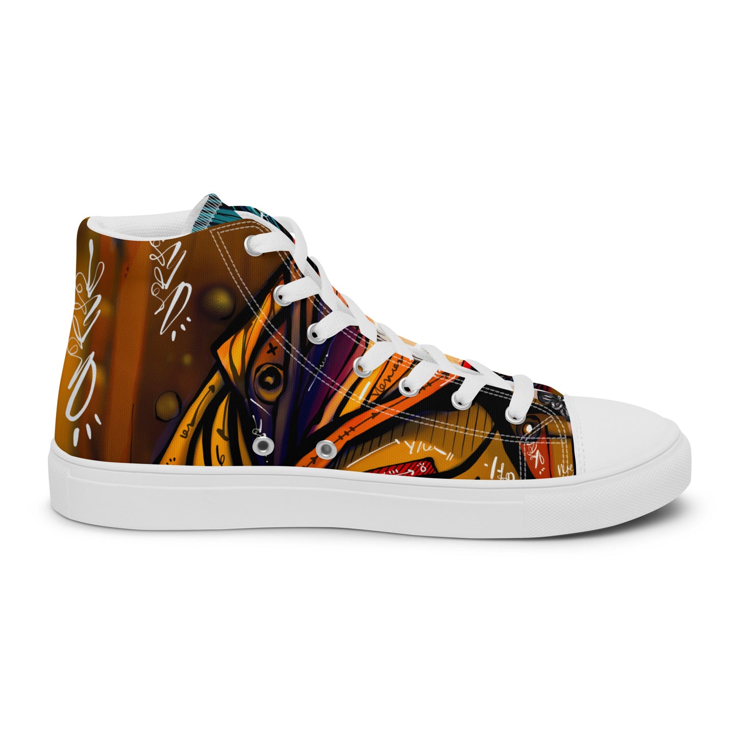 Stardust by Sabet Women’s high top canvas shoes