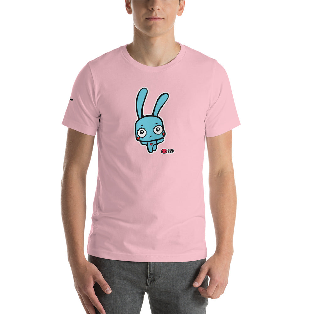 Pixopop Bunny Hop Short-Sleeve Unisex T-Shirt