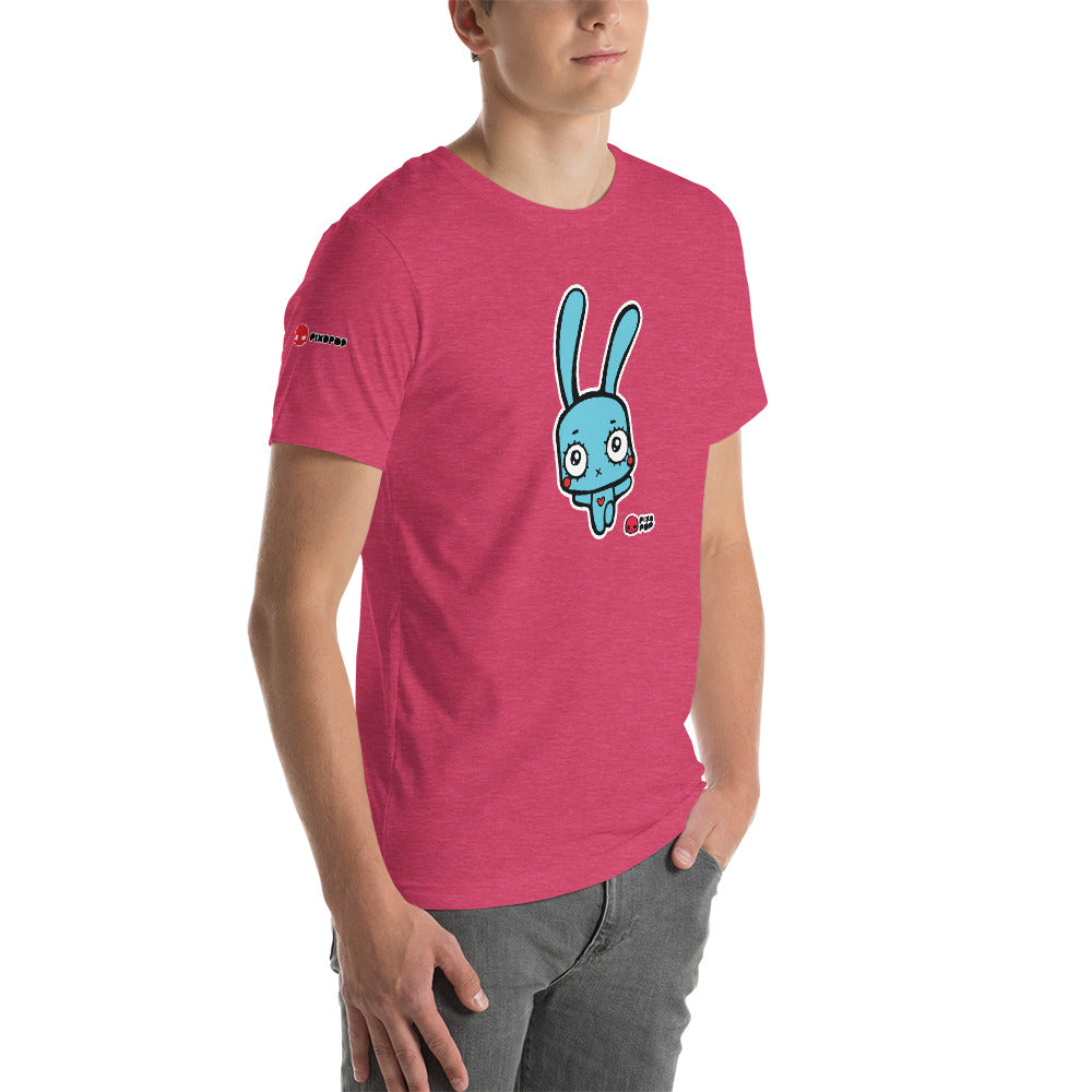 Pixopop Bunny Hop Short-Sleeve Unisex T-Shirt