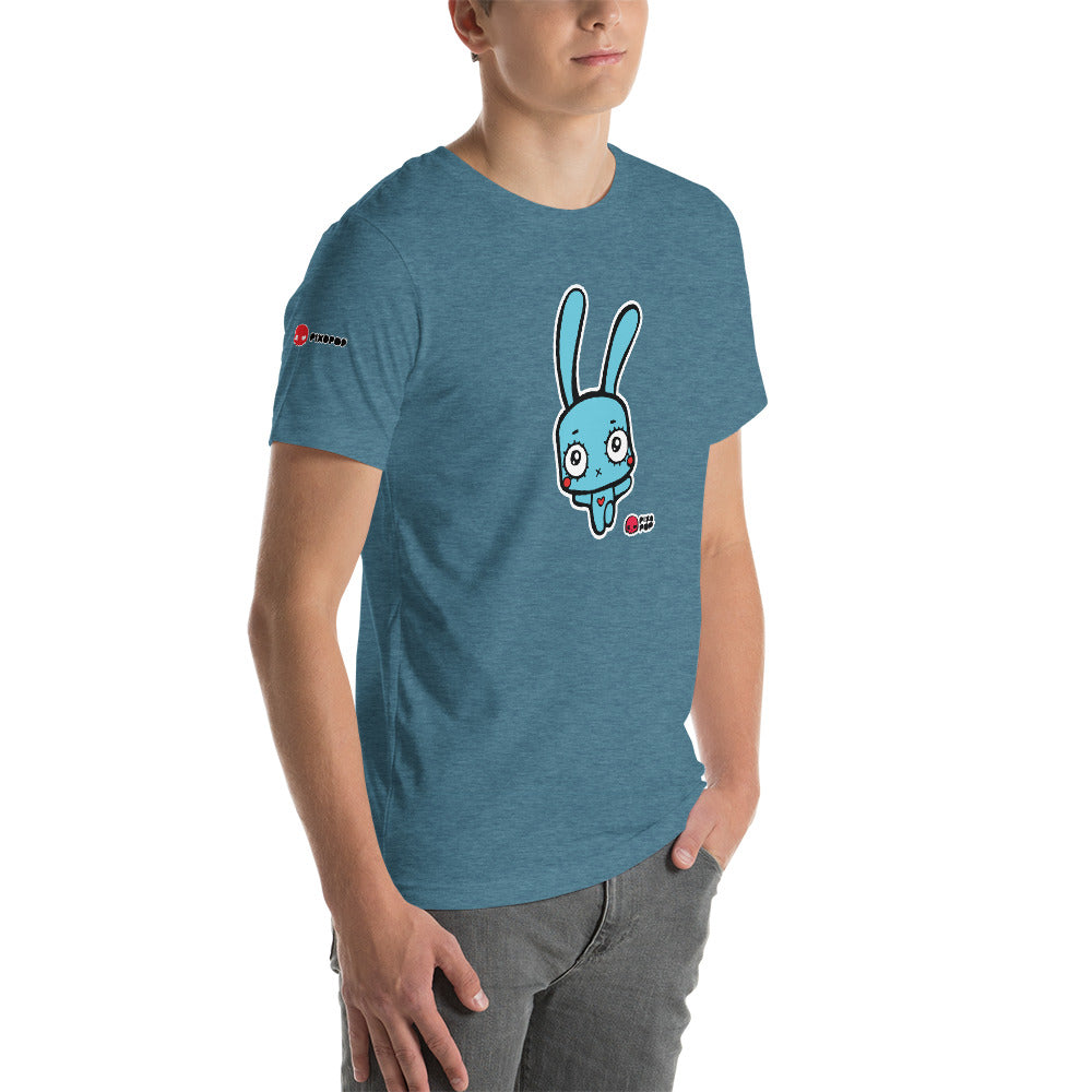 Pixopop Bunny Hop Short-Sleeve Unisex T-Shirt