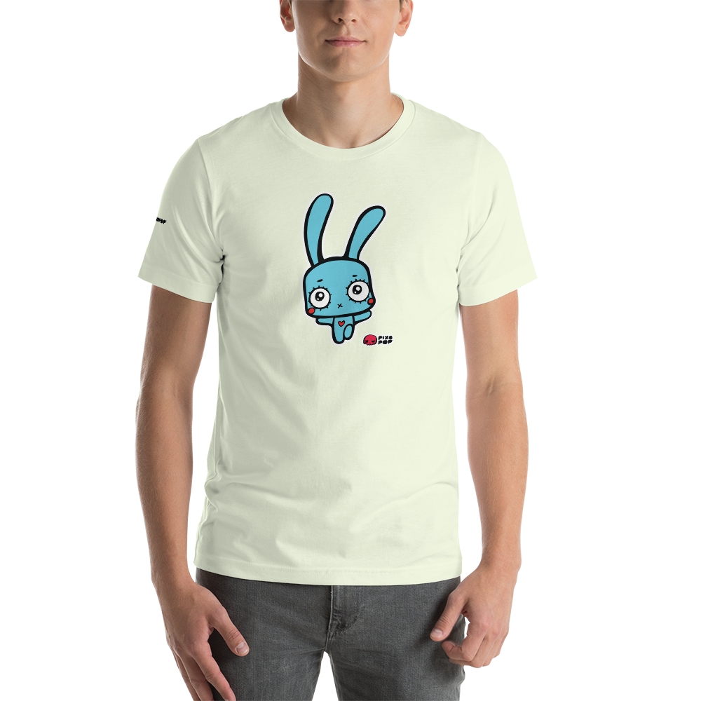 Pixopop Bunny Hop Short-Sleeve Unisex T-Shirt