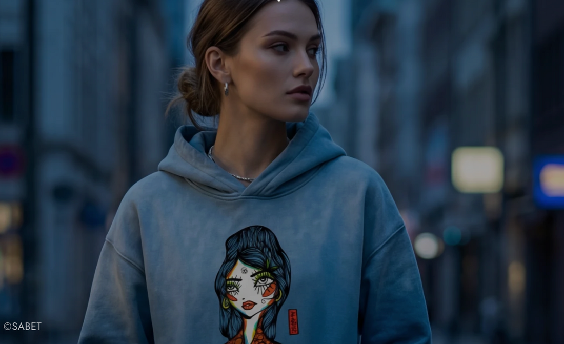 Fire Starter Oversized Hoodie by Sabet: Ignite Your Energy