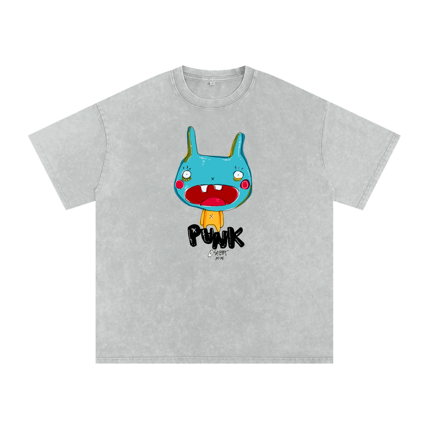 Punk Bunny Oversized Tee