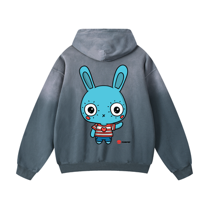 Pixopop Hello Stitch Bunny Oversized Hoodie