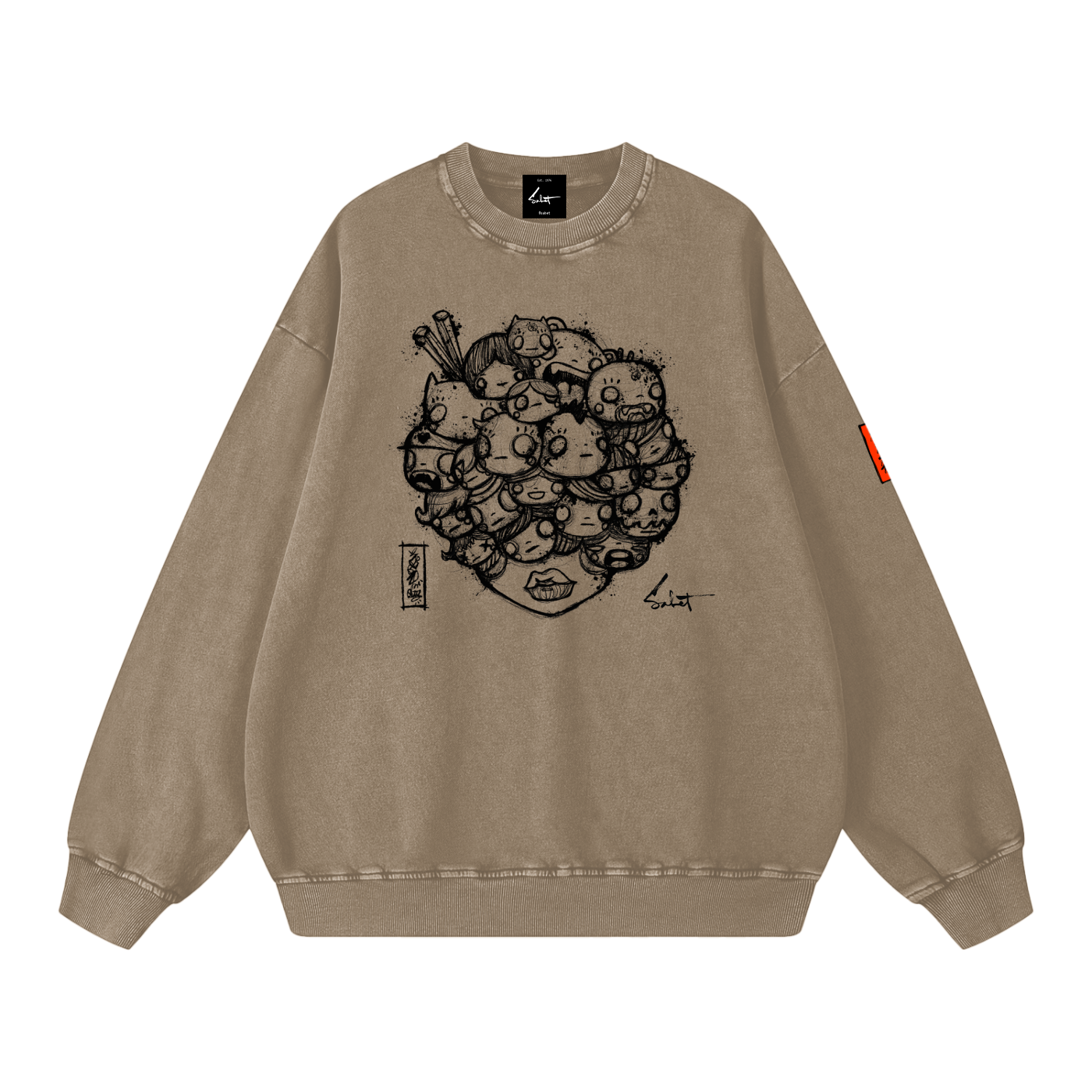 Buttercup Vintage Oversized Sweatshirt