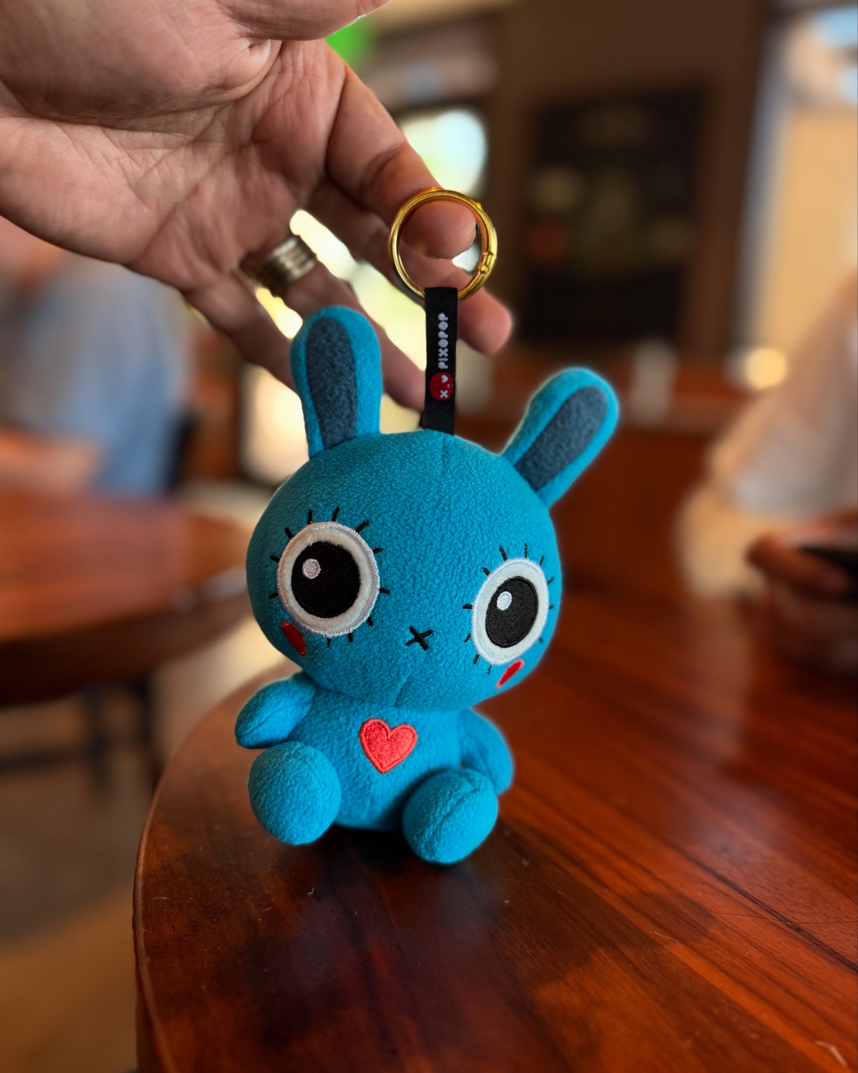 Stitch Bunny Key Chain | Pixopop Limited Edition