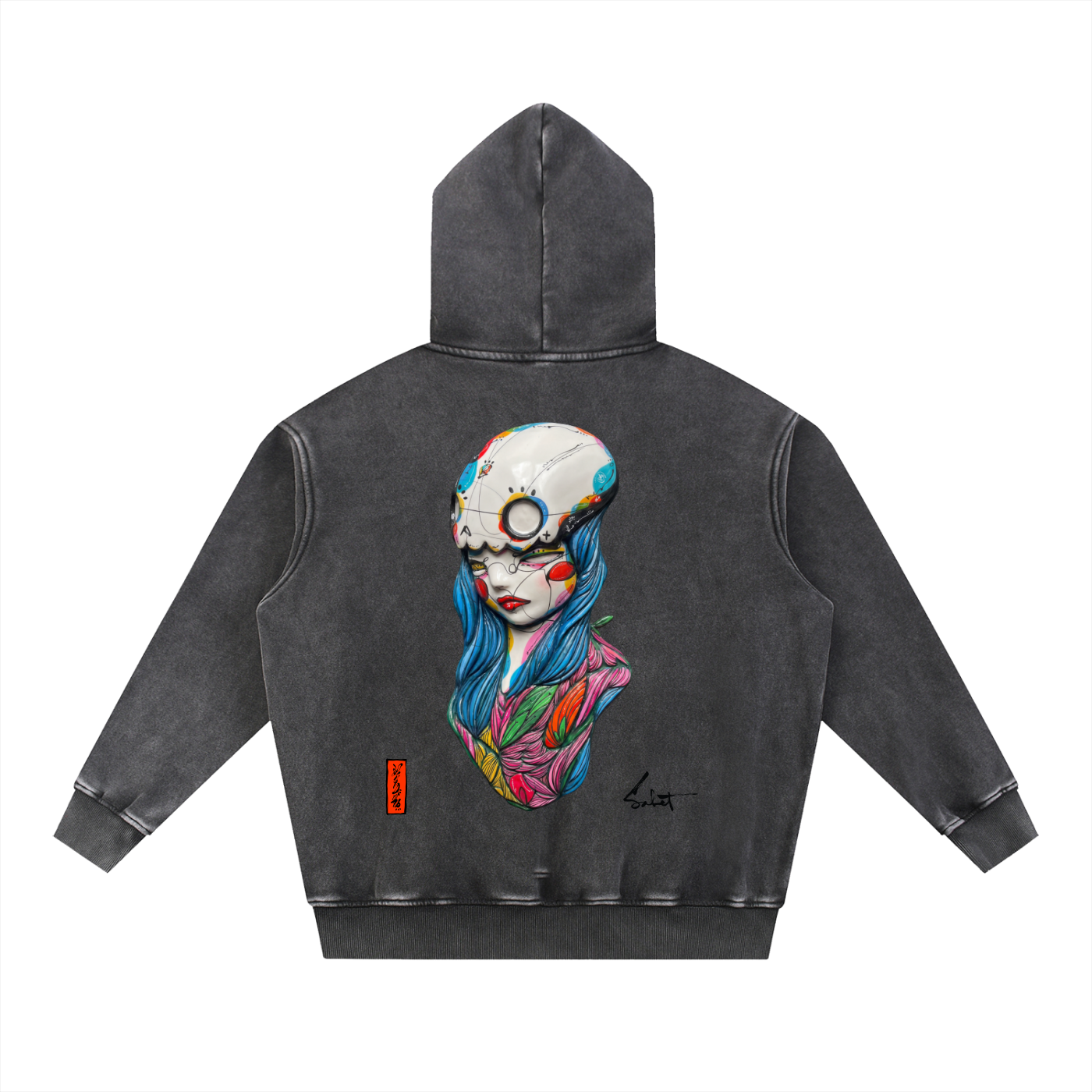 Ghost Vintage Hoodie