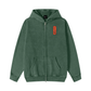 Even Dose Vintage Zip Fleece Hoodie