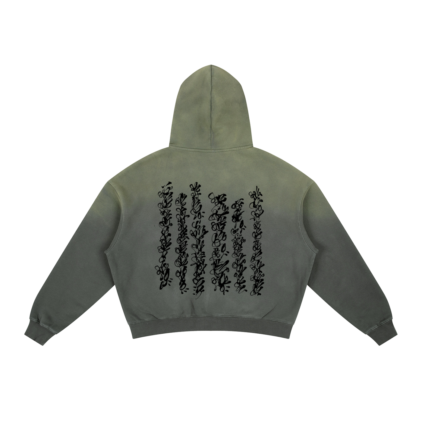Wild Script Vintage Hoodie