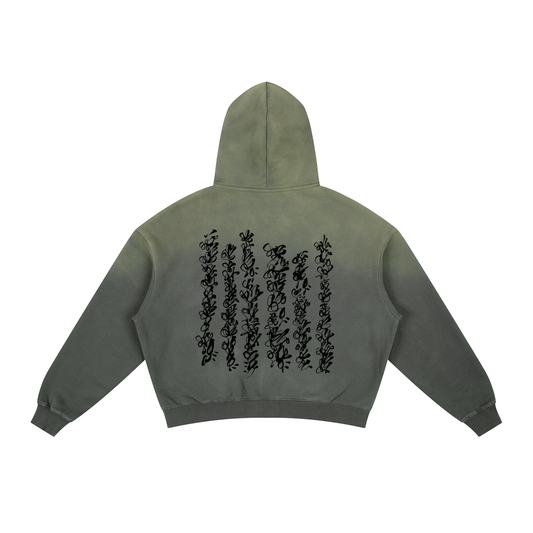 Wild Script Vintage Hoodie