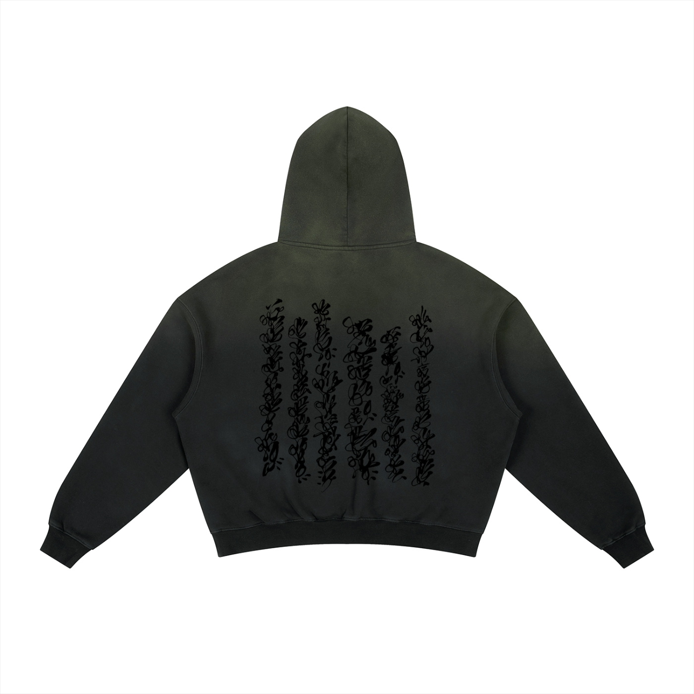 Wild Script Vintage Hoodie
