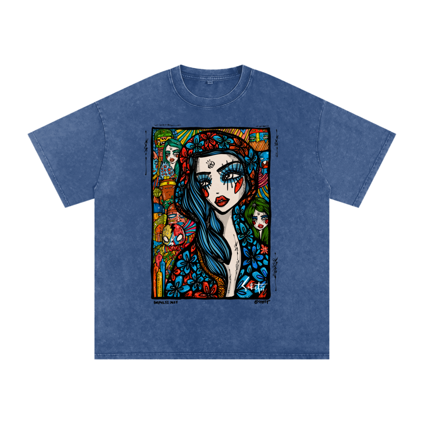 Impulse Oversized Cotton Tee