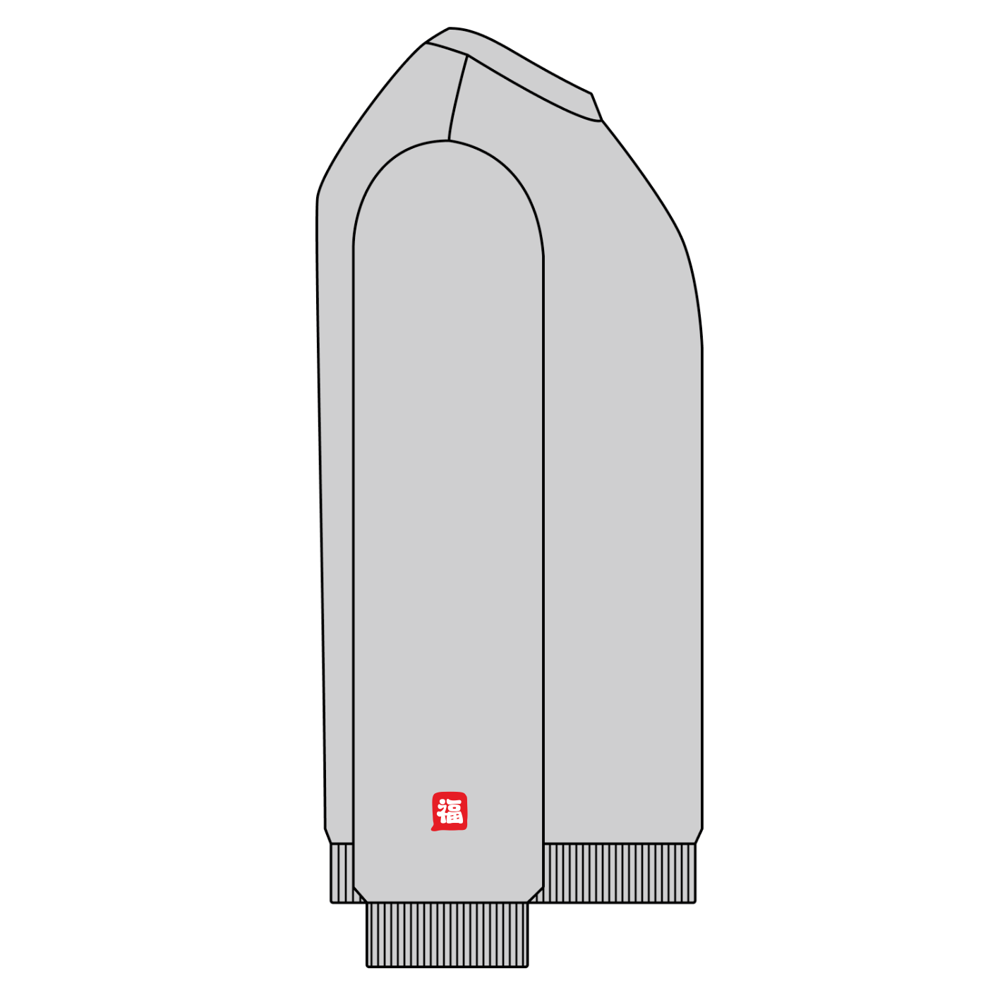 Fūkū Tiger Tokyo Oversized Sweatshirt