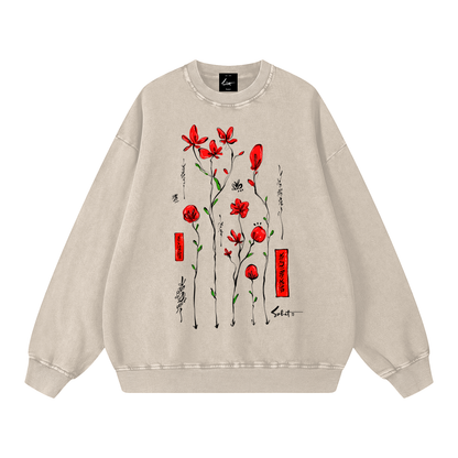 FloraJoy Oversized Sweatshirt